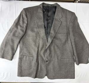 Dario di Napoli men’s jacket vintage 1990s Italy wool tweed Est size 52R see pic